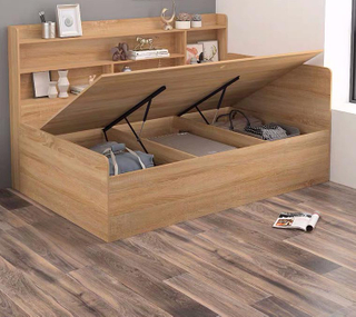 Modern Style Student Push Pull Bunk Bed Bedroom Furniture Single Kids Beds UL-22BC076