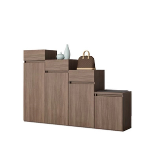 Wooden modern Home Living Room Furniture side Dining Room Bar Shoe Cabinet Rack with Door Drawer