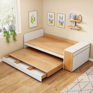 Hotel Bedroom Set School Baby Furniture Children Single Designs Antique Wood Kids Bunk Bed UL-9N0474.1