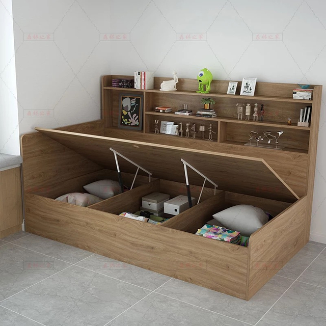 Modern Style Student Push Pull Bunk Bed Bedroom Furniture Single Kids Beds UL-22BC077