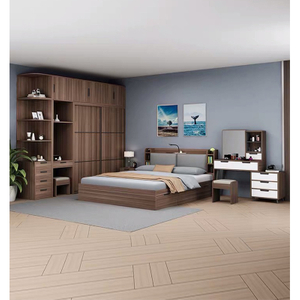 Modern Wholesale Style Living Room Furniture Set Single Wooden Bedroom Children Kids Bunk Bed HX-20ND623