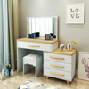 Support Customization Bedroom Furniture White Vanity Desk Make Up Table Bedroom Wooden Dresser Dressing Table with Mirror