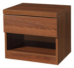 Latest Design Modern Home Bedroom Furniture Wooden Bedside Storage Cabinet Nightstands HX_WL036