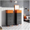 Hot Selling Latest Fashion Solid Wooden living room furniture High chest Storage Shoe Cabinet with Drawers