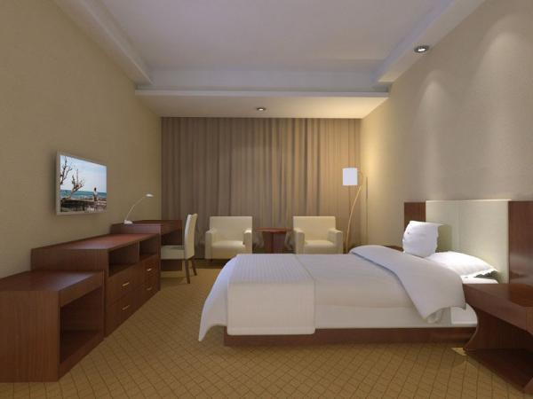 Hot Sale Factory Directly Wholesale Modern Wooden Bed Wardrobe Bedroom Set Hotel Furniture UL-9UE1118