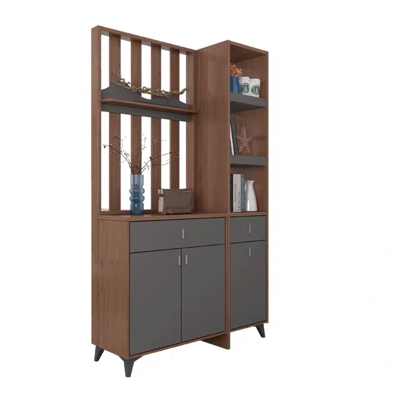 Luxury Modern Wooden Home Office Furniture Living Room Filing Cabinet Storage Display Cabinet UL-9L0187