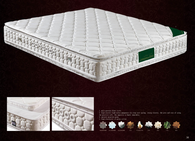 Free Sample California king Size Sleep Well Spring Cheap Comfortable Mattress 100 Polyester Knitted UL-SK801