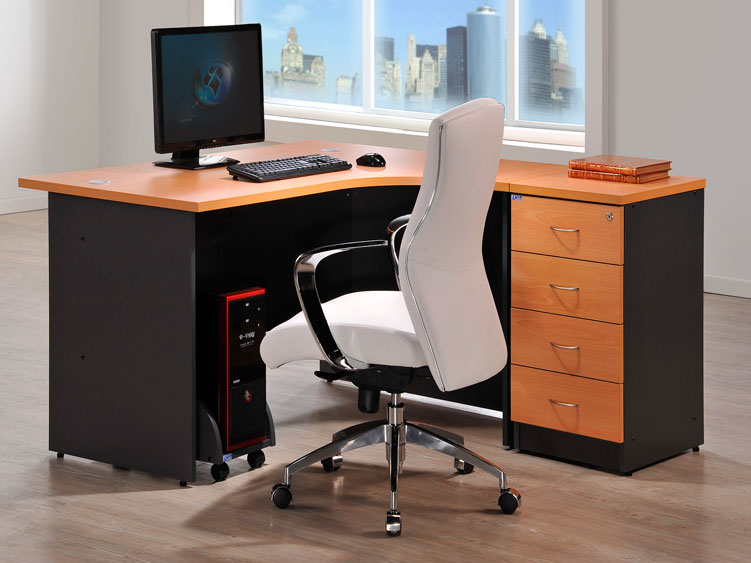 Modern Wood Executive Office Desk High End L Shaped Ceo Desk Office Furniture HX-9E0110