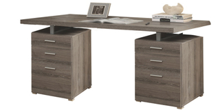 Waterproof Office Furniture Wooden Laminated Staff Working Computer Table Small Office Desk HX-5N055