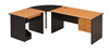 Modern CEO Boss L Shape Wooden Office Furniture Manager Executive Computer Desk UL-9EU1058