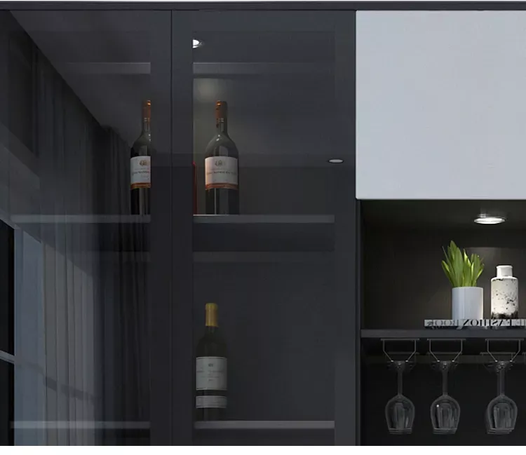 Modern Living Room Furnitutre Simple White Hall Home Showcase Cabinet Wine Display Cabinet