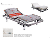 Modern Queen Bed with Mugwort Fabric Hybrid Mattress for Home Bedroom Hospital Use Five-Star Hotel Quality Cooling Ridge UL-SK3062