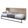 Custom Made Hidden Murphy Wall Bed with Wardrobe Desk Shelf Cupboard for Bedroom & Living Room UL-22WB016