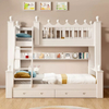 New Design Hotel Modern Bed King Size Design Kids Bed for Kids Bedroom Set Triple Bunk Bed with Slide and Stairs