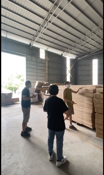 Today, Our Client Came for a Factory Inspection