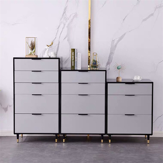 Latest Design Home Hotel Living Room Wooden Furniture Durable Storage Cabinet Chest Drawer 