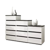 Hot Selling Home Use Hotel Bedroom Furniture Wooden Durable Storage Chest of Drawer Cabinet