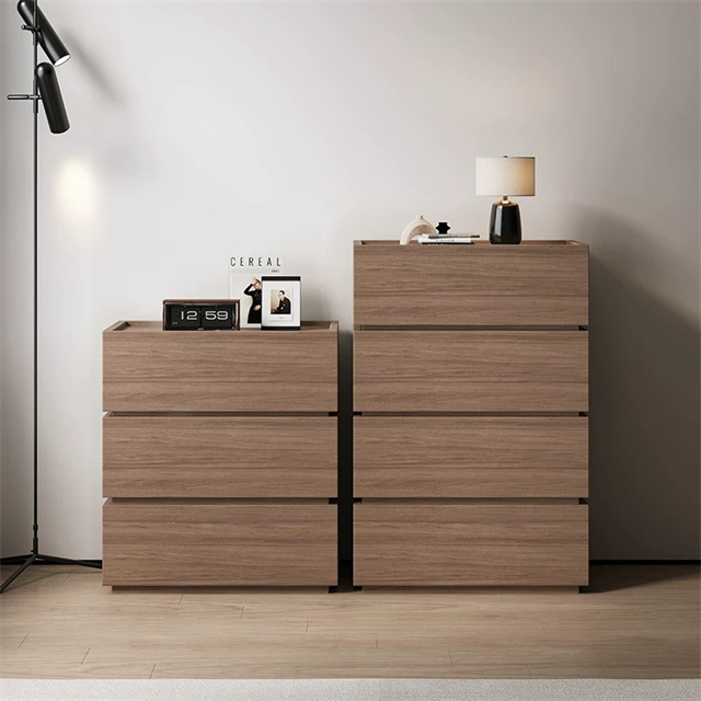 Modern Wooden Home Furniture Living Room Cabinet Bedroom Set White Chest Drawers