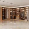 Factory Direct Sale Modern Luxury Glass Doors Storage Bedroom Wardrobe Closet