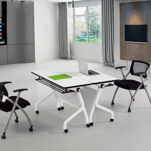 Hot Selling Conference Training Lecture Laptop Office Study Furniture Flip Folding Table