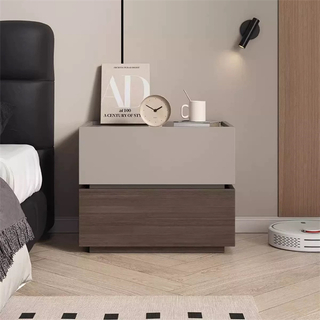Good Quality Modern Furniture Nightstand with Drawer and Storage Shelf for Bedroom