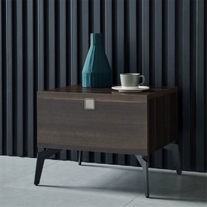 Factory Manufacturer Bedside Table Wooden Nightstand Bedside Cabinet