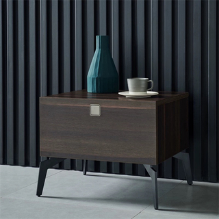 Manufacturer Wholesale Indoor Bedroom Furniture Modern Hotel Nightstand