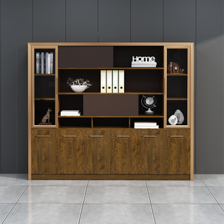 Luxury Modern Style Wooden File Cabinet for Home Office & School Contemporary Book Display Storage for Boss Managers & Bedrooms UL-23FD2021