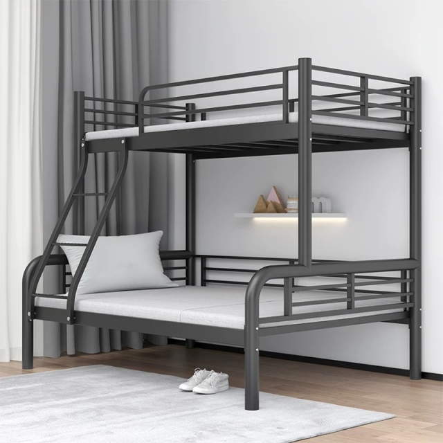 Modern Wholesale Wooden Children's Bedroom Furniture Set Single Kids Bunk Bed