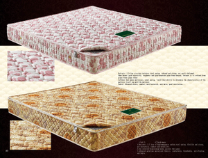 Full Size Quality Upholstered Coconut Fiber Latex Inner Spring Mattress High End Customizable King Size Bed Mattress UL-RSK002