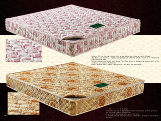 Eco-Friendly High Elastic Ice Silk Fabric Smooth Latex Mattress Nine Zones Pocket Spring Durable Home Furniture for Bedroom UL-SK331-6