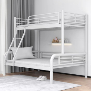 Modern Wholesale Wooden Children's Bedroom Furniture Set Single Kids Bunk Bed
