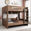 New Product Wooden Antique Office Bedroom Furniture Foldable Pink Blue Girl Double Bed Bunk Beds