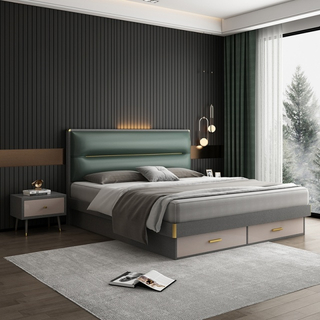 Luxury King Queen Size 5 Star Hotel Modern Furniture Bedroom Set Bed Frame