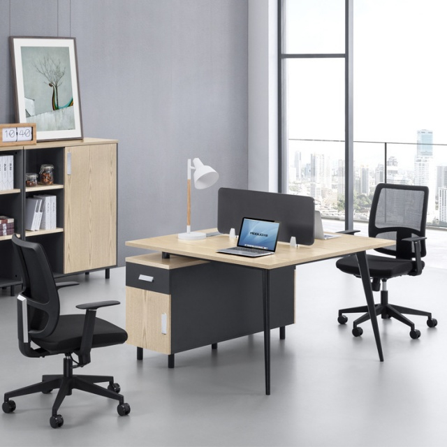 New Design Classic Modern Luxury Wooden Melamine Laminated Workstation