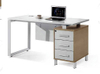 Melamine Commercial Furniture Office Wooden Meeting Table Cherry and Beige Color Design Conference Desks HX-8N0012