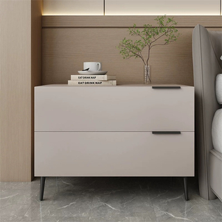 Stylish Nightstand with Storage Drawer for Bedroom and Living Room