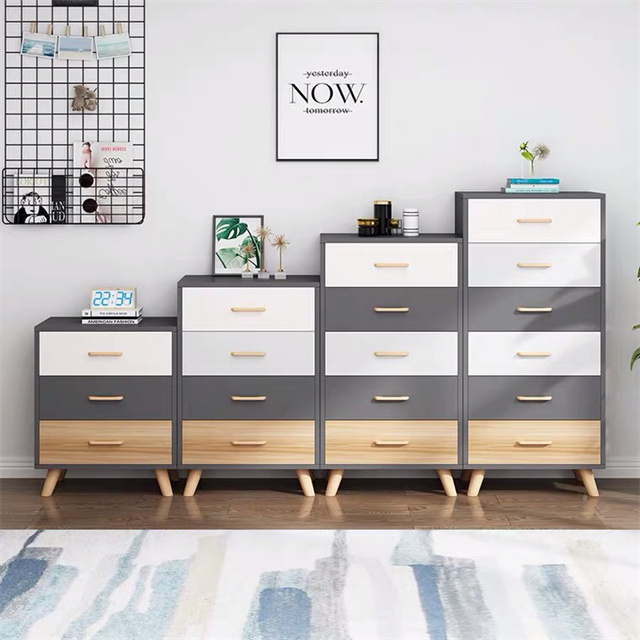 Modern Home Living Room Cabinet Wooden Furniture Fashion Cabinets Chest Drawer