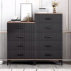 Modern Design Large Capacity New Style Wooden Living Room Bedroom Furniture Chest Drawers