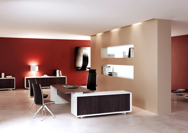 Factory Direct Wholesale New Design Made Luxury Modern Wooden Boss Executive Ceo Desk Manager Office Table HX-ND5045