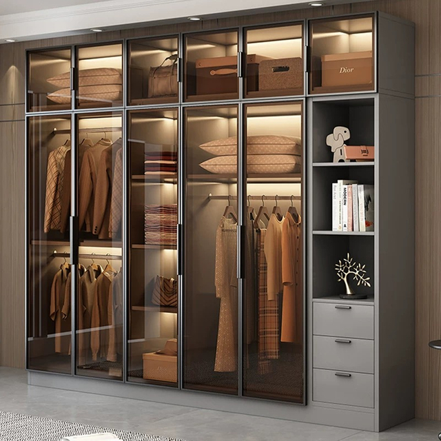 Top Quality Wardrobe Cabinet Modern Design Closet Organizer Wardrobe