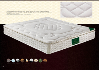 Wholesale Luxury 5 Star Hotel Mattress Double Size Memory Foam Pocket Spring Mattress -UL-SK605