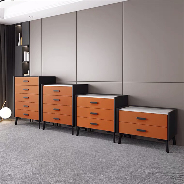 Modern Design Large Capacity New Style Wooden Living Room Bedroom Furniture Chest Drawers