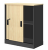  Modern Cheap Wooden Filing 2 Drawers Big Size Office Furniture Cabinet HX-MB001
