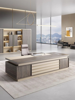 Low Price Hot Sale Furniture Melamine Board Executive Office Desk UL-23NF0043