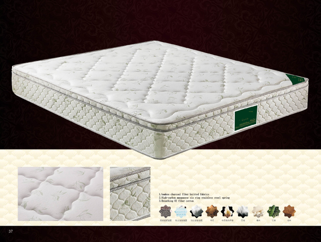 Wholesale Customized Luxury Spring Mattress Hotel Mattress Pad-UL-SK331-13