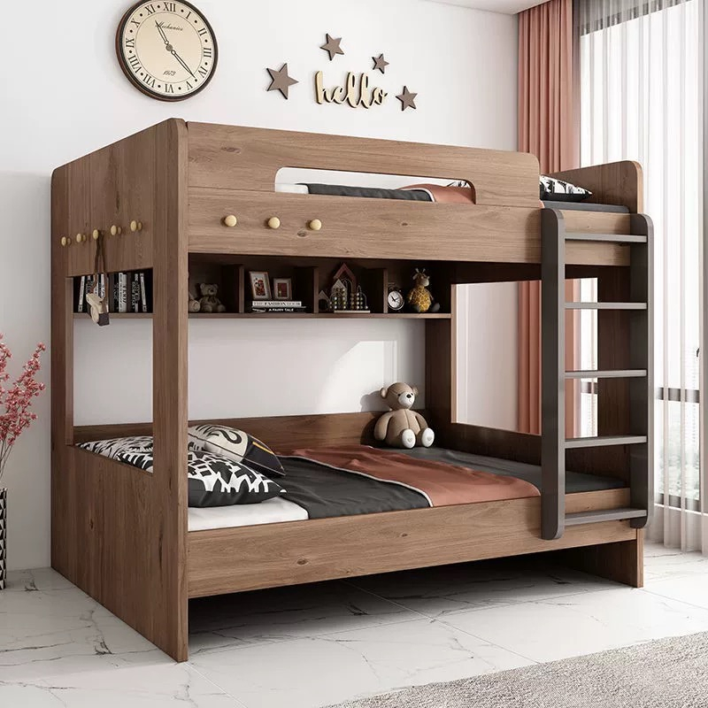 Factory Direct Wholesale High Class Bedroom Furniture Wooden Bed Bunk Beds