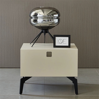 Factory Manufacturer Bedside Table Wooden Nightstand Bedside Cabinet