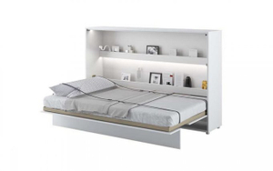 Custom Made Hidden Murphy Wall Bed with Wardrobe Desk Shelf Cupboard for Bedroom & Living Room UL-22WB016