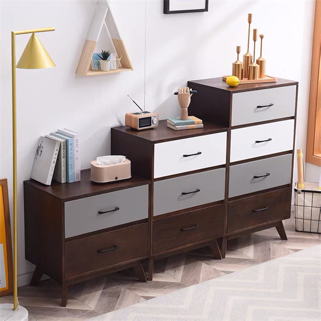 Modern Home Living Room Cabinet Wooden Furniture Fashion Cabinets Chest Drawer